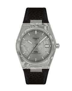 Tissot PRX Damascus Steel edestä
