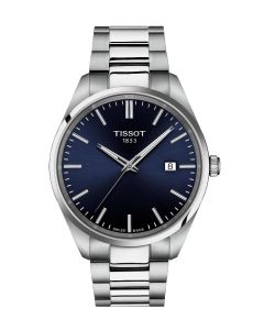 Tissot PR 100 40mm T1504101104100 sininen edestä
