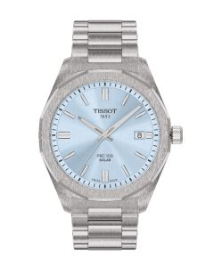 Tissot PRC 100 Solar jäänsininen edestä