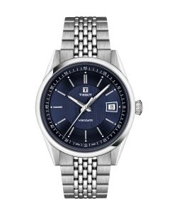 Tissot Visodate 39mm T1574071104100 sininen miesten kello