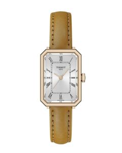 Tissot SRV T1601103603300 hopea taulu ruskea nahkaranne