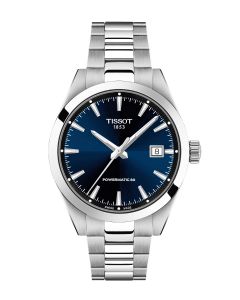 Tissot Gentleman 38mm sininen edestä