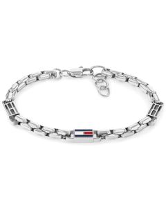 Tommy Hilfiger 3D Flag teräsrannekoru THJ2790674