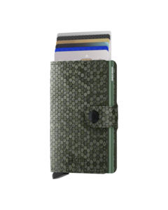 Secrid Miniwallet Hexagon Green MHe-GREEN