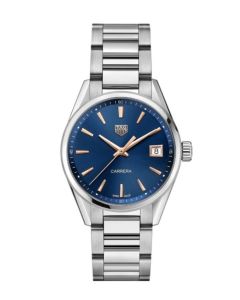 TAG Heuer Carrera 36mm -sininen edestä