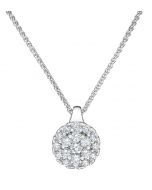 Kohinoor Dharma timanttiriipus 14K valkokultaa 213-412V-28