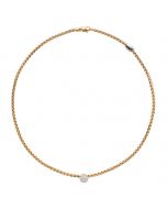 Fope Eka Tiny timanttikaulakoru 18K 0.22ct 45cm 736CPAVE
