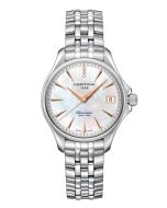 Certina DS Action Lady Diamonds ⌀33,8mm helmiäinen, edestä