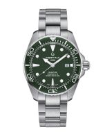 Certina DS Action Diver Powermatic 80 43mm vihreä edestä