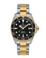 Certina DS Action Diver Powermatic 80 ⌀43mm musta edestä