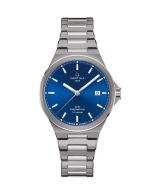 Certina DS-7 Powermatic -sininen edestä