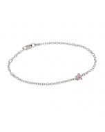 Lumoava Elämäntähti rannekoru pinkki L53228606200