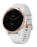 Garmin Vivoactive 4S White 010-02172-22 edestä