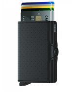 SECRID Twinwallet Perforated Black