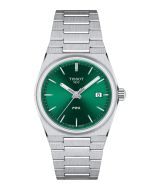 Tissot PRX 35mm vihreä edestä