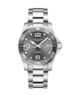 Longines HydroConquest harmaa edestä