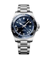 Longines HydroConquest GMT 43mm sininen edestä