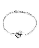 lumoava_hunaja_hopeinen_rannekoru_edestä