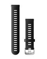 Garmin Quick Release -silikoniranneke, musta 20mm