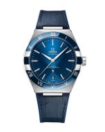 Omega Constellation sininen 41mm edestä