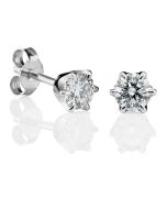 Kohinoor Leonora timanttikorvakorut 18K valkokultaa 144-248V-40B3 