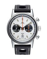 Voutilainen x Leijona Urho Chrono White Panda 42mm edestä