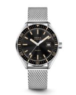 DOXA SUB 200 II Sharkhunter 44mm 7951010110 musta meshranneke