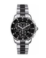 Certina DS First Lady Ceramic Chrono edestä