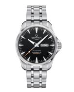 DS Action Day Date Powermatic 80 musta edestä