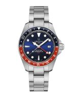 Certina DS Action GMT Powermatic 80 ⌀41mm sininen edestä