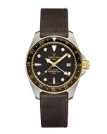 Certina DS Action GMT Powermatic 80 ⌀41mm musta edestä
