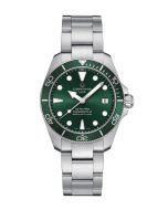 Certina DS Action Diver Powermatic 80 ⌀38mm vihreä edestä
