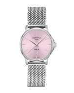 Certina DS-8 Lady 31mm vaaleanpun edestä