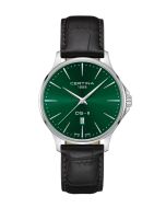 Certina DS-8 Gent 40mm vihreä edestä
