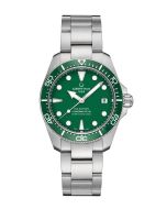 Certina DS Action Diver 38mm vihreä edestä