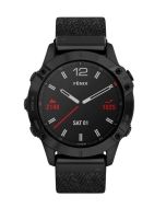 Garmin Fenix 6 Sapphire Black DLC 010-02158-17 edestä