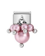 Nomination Charms Swarovski pearl pink 030609/04