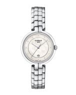 Tissot Flamingo 30mm vaalea helmiäinen edestä