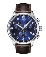 Tissot Chrono XL Classic 45mm T1166171604700 sininen edestä