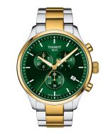 Tissot Chrono XL Classic 45mm vihreä edestä