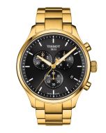Tissot Chrono XL Classic 45mm musta edestä