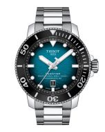 Tissot Seastar 2000 Professional 46mm liukuvärjätty sini-musta edestä