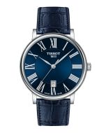 Tissot Carson Premium 40mm sininen edestä