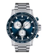 Tissot Supersport Chrono 45,5mm sininen edestä