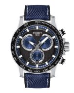 Tissot Supersport Chrono 45,5mm musta edestä