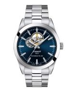 Tissot Gentleman Powermatic 80 Open Heart 40mm sininen edestä