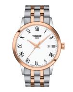 Tissot Classic Dream 42mm valkoinen edestä