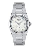 Tissot PRX Powermatic 80 35mm helmiäinen edestä