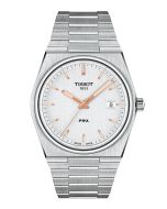 Tissot PRX 40mm hopea edestä