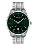 Tissot chemin des tourelles powermatic 80 42mm vihreä edestä
